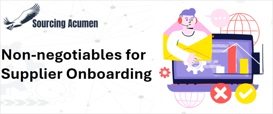 Sourcing Acumen Supplier Onboarding and Management