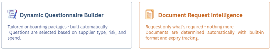 Sourcing Acumen Supplier Onboarding Package Builder